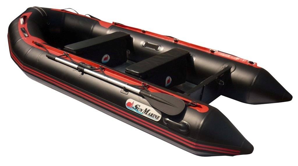 Лодка SA-420 (black) 1,5 mm, 7 местная