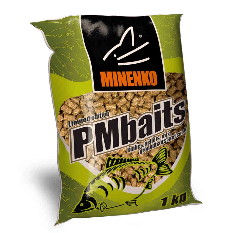 Пеллетс "Pmbaits", Мёд, 10мм, 1кг