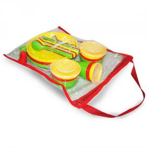 Дорожный набор  на 6 персон в мягком футляре